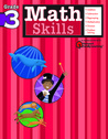 Math Skills: Grade 3 (Flash Kids Harcourt Family Learning)
