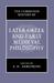 The Cambridge History of Later Greek and Early Medieval Philosophy