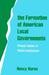 The Formation of American Local Governments Private Values in Public Institutions by Nancy Burns