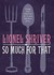 So Much For That (Hardcover)