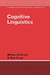 Cognitive Linguistics (Hardcover)