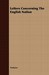 Letters Concerning the English Nation (Paperback)