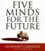 Five Minds for the Future (Audio CD)