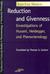 Reduction and Givenness: In...