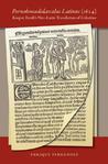 Pornoboscodidascalus Latinus (1624): Kaspar Barth's Neo-Latin Translation of Celestina