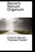 Bacon's Novum Organum (Paperback)
