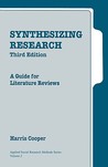 Synthesizing Research: A Guide for Literature Reviews