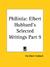 Philistia: Elbert Hubbard's...