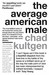 The Average American Male (Paperback)