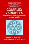 Complex Variables: Introduction and Applications