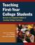 Teaching First-Year College Students