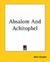 Absalom and Achitophel