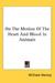 On the Motion of the Heart and Blood in Animals