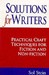 Solutions For Writers