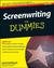 Screenwriting for Dummies (Paperback)