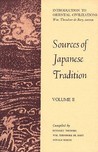 Sources of Japanese Tradition, Volume II Sources of Japanese Tradition, Volume II