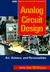 Analog Circuit Design: Art,...