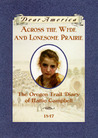 Across The Wide And Lonesome Prairie by Kristiana Gregory Across The Wide And Lonesome Prairie by Kristiana Gregory