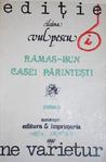 Rămas-bun casei părintești
