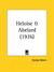 Heloise and Abelard