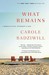What Remains: A Memoir of Fate, Friendship, and Love (Paperback)