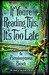 If You're Reading This, It's Too Late (Paperback)