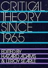 Critical Theory Since 1965 Critical Theory Since 1965