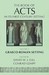 The Book of Acts in Its Graeco-Roman Setting