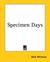 Specimen Days