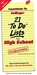 Countdown to College: 21 'To-Do' Lists for High School: Step-By-Step Strategies for 9th, 10th, 11th and 12th Graders Countdown to College: 21 'To-Do' Lists for High School: Step-By-Step Strategies for 9th, 10th, 11th and 12th Graders