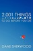 2,001 Things to Do Before You Die (Paperback)