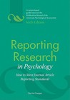 Reporting Research in Psychology: How to Meet Journal Article Reporting Standards