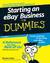 Starting an eBay Business for Dummies (Paperback)