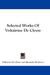 Selected Works of Voltairine de Cleyre by Voltairine de Cleyre