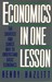 Economics in One Lesson (Audio)
