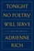 Tonight No Poetry...