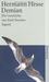 Demian by Hermann Hesse Demian by Hermann Hesse