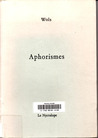 Aphorismes