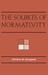 The Sources of Normativity by Christine M. Korsgaard
