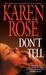 Don't Tell (Romantic Suspense #1)