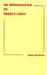 An Introduction to Hegel's Logic (Hackett Classics Series)