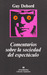 Comentarios sobre la sociedad del espectáculo by Guy Debord