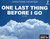 One Last Thing Before I Go (Audio CD)