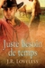 Juste Besoin de Temps (ebook)