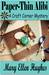 Paper-Thin Alibi (Craft Corner Mystery, #3)