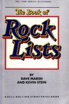 The Book of Rock Lists The Book of Rock Lists