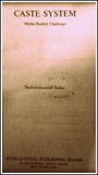 Caste System by Sachchidanand Sinha Caste System by Sachchidanand Sinha
