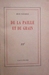 De la paille et du grain