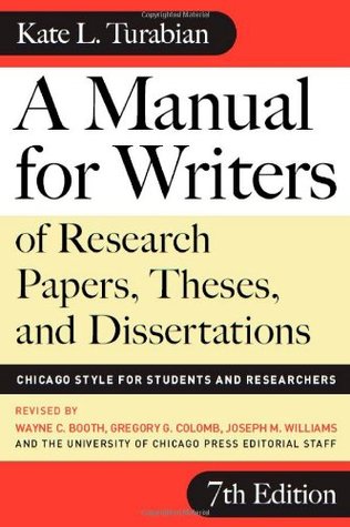 manual for writers of research papers theses and dissertations manual for writers of research papers theses and dissertations