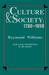 Culture and Society 1780-1950